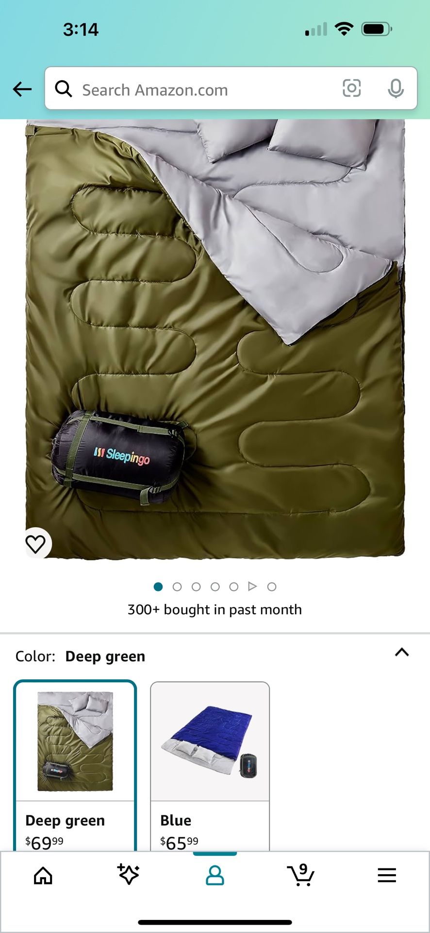 Double Sleeping Bag