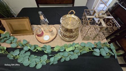 Rustic Gold Party Decorations