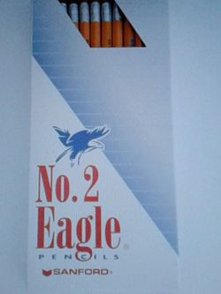No.2 eagle pencils