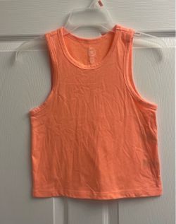 Brand new Boys coral muscle tank top size M 8