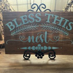 Bless This Nest Decoration