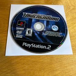 PlayStation 2 / PS2  - Need For Speed Underground