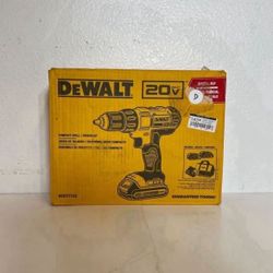 DEWALT 20VMAX COMPACT DRILL/DRIVER KIT WITH 2 BATTERIES & CHARGER DCD771C2