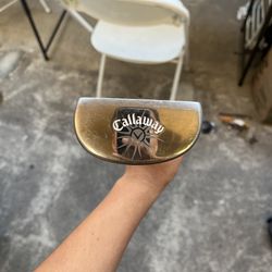 Lady Callaway Solaire Center-Shaft Mallet Putter Right Handed Golf Club