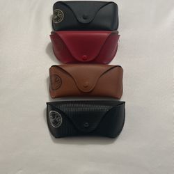 4 Ray Ban Sunglasses/ Eyeglasses Cases