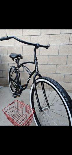 Men's Black Schwinn Beach Cruiser 26" Adult
