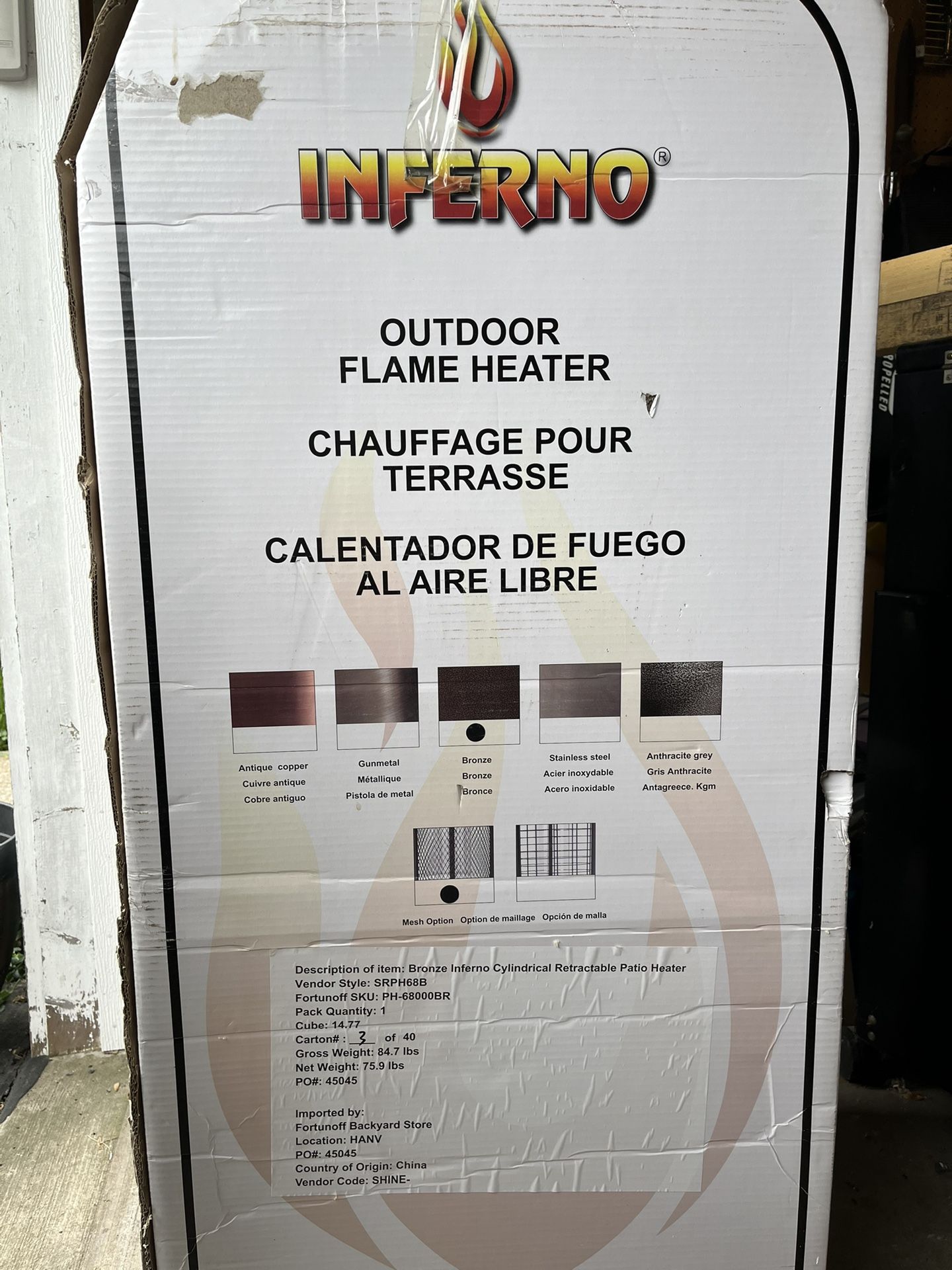 Inferno Patio Heater