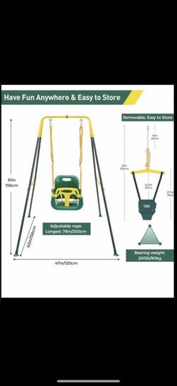 Toddler Swing And Jumper
