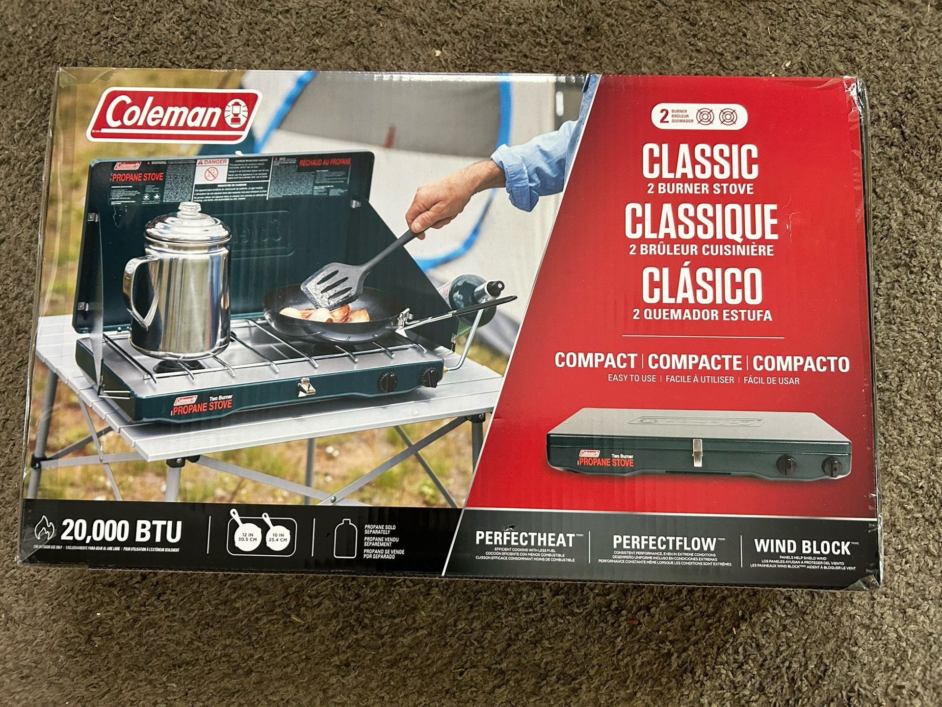 Brand New - Coleman Two Burner Stove