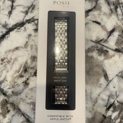 Silver/Gold Stainless Steel Band For Apple Watch