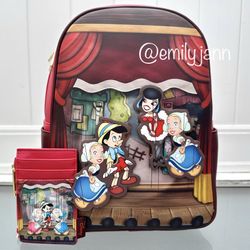 Pinocchio Backpack Set