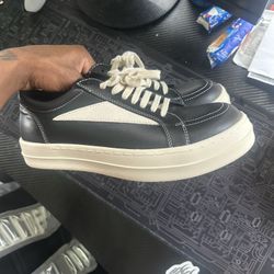 Rick Owen Leather Vans