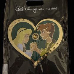 Disney WDI black cauldron heart pin