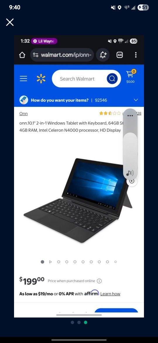 10.1 Inch Tablet With Keyboard