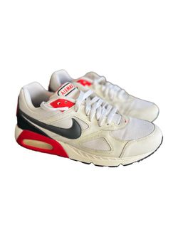 Nike Air Max Correlate White Red Black Running Shoes Men's Size 9.5 511416-104
