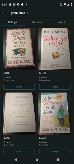 Misc books price listed