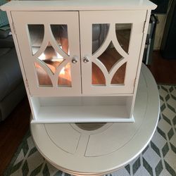 Superjoe Bathroom Medicine Cabinet with Mirror, Vanity Wall Mounted Storage