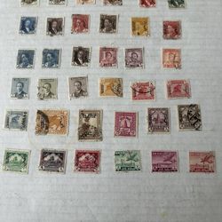 Iraq Stamp Group Of 37 Used