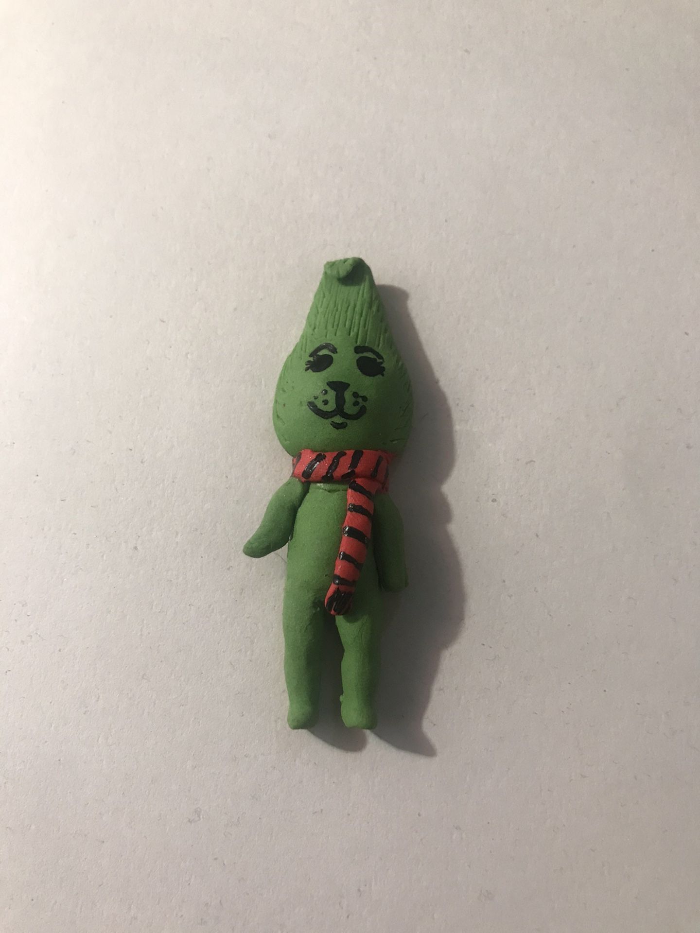 The grinch clay
