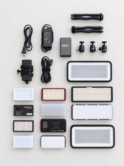 $500 | Luxli & Nanlite 8-Light RGB Film Lighting Kit + Hard Case