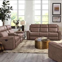 Brand New! 2pc Motion Living Room Set😍
Take it home with $49down 
Hablamos Español Y Financiamos 🙋