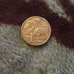 One Dollar Australian Coin Rare Collector 
