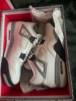 Jordan retro cement 4s 10.5
