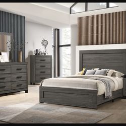 Like New King Bed Frame