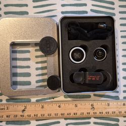 New Phone Camera Lens Kit + Travel Case Apple iPhone Android Google Pixel Samsung Galaxy Smartphone