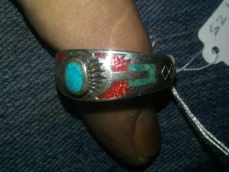Sterling silver ring. Size 13
