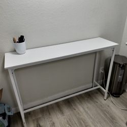 Bar Table White (Accent, Dining)