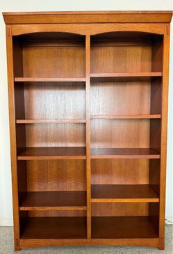 Whalen Oxford Hill Double Bookcase