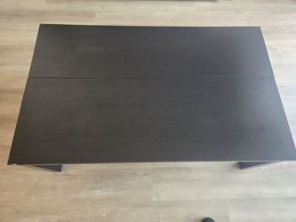 Black Rectangular Center  Table