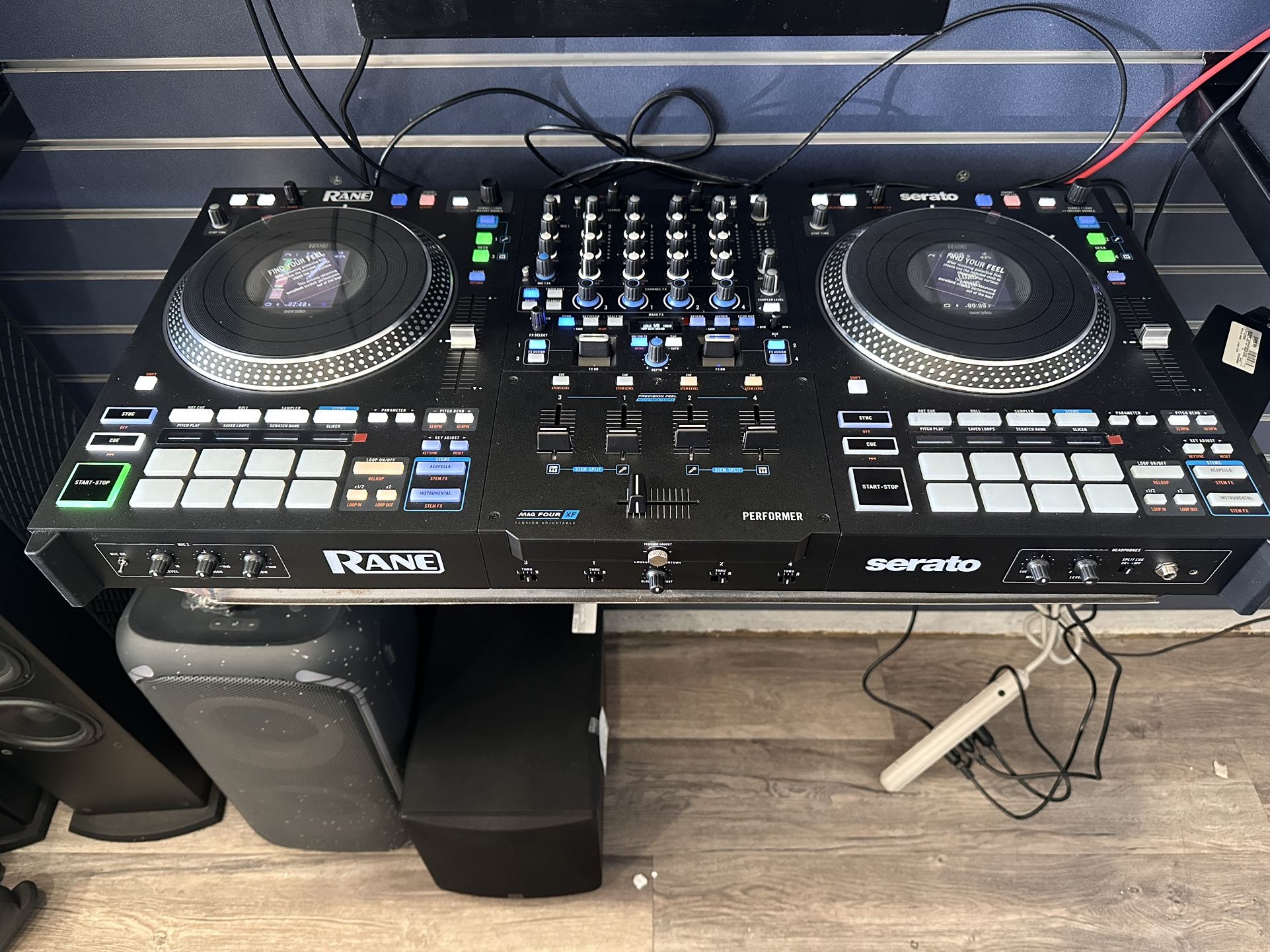 RANE PERFORMER 4-channel motorized DJ controller