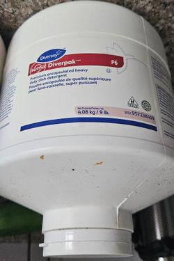 Diversey Suma Diverpak P6 Dish Detergent 9 lb