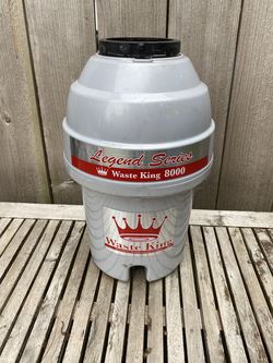 Waste King 8000 Legend Series 1 Hp Continuous Feed Garbage Disposal