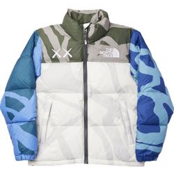 KAWS x The North Face Youth Retro 1996 Nuptse Jacket 