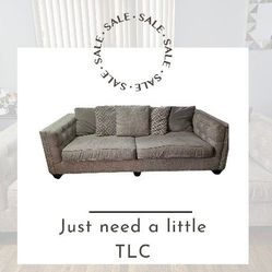 Tufted Couch