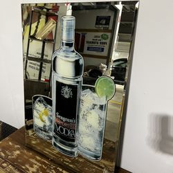 Custom Seagrams Vodka Mirror 