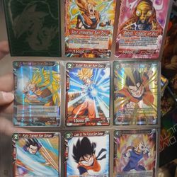 DBZ Dragon Ball Z Super Masters Trading Card Game Set 2 Union Force Cards