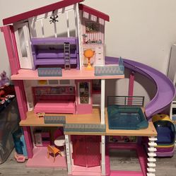 Barbie Doll Dream House And Cars