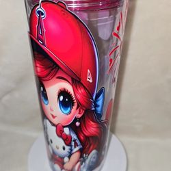 Princess Ariel Angels Baseball Cup