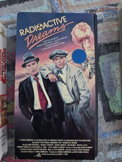 collector's VHS tape with the 1984 film "Radioactive Dreams"