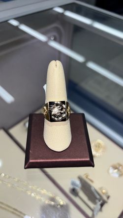 14K Solid Gold Scorpion Men's Ring