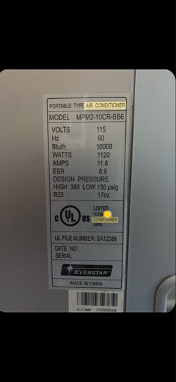 Standing AC unit