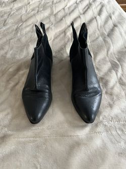 Nine West Black Ankle Boots Size 9