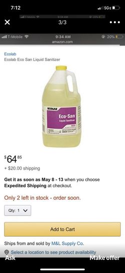Disinfectant Sanitizer