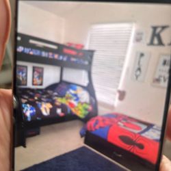 Twin Over Full Size Bunk Bed With Trundle 