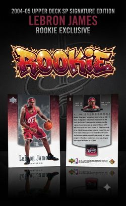 LeBron James- "ROOKIE" - ($100)
