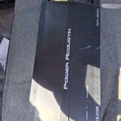 Power Acoustic 2500 Watt Class D